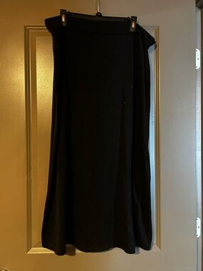 Faded Glory Black Maxi Skirt-Style Dress